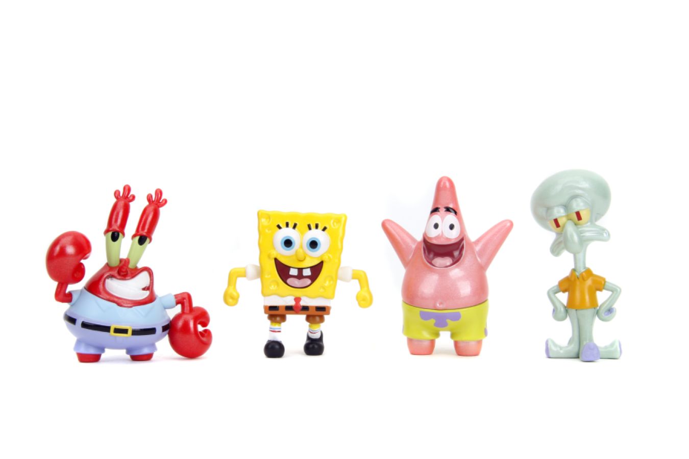 Spongebob Squarepants - 2.5" MetalFig 4-Pack