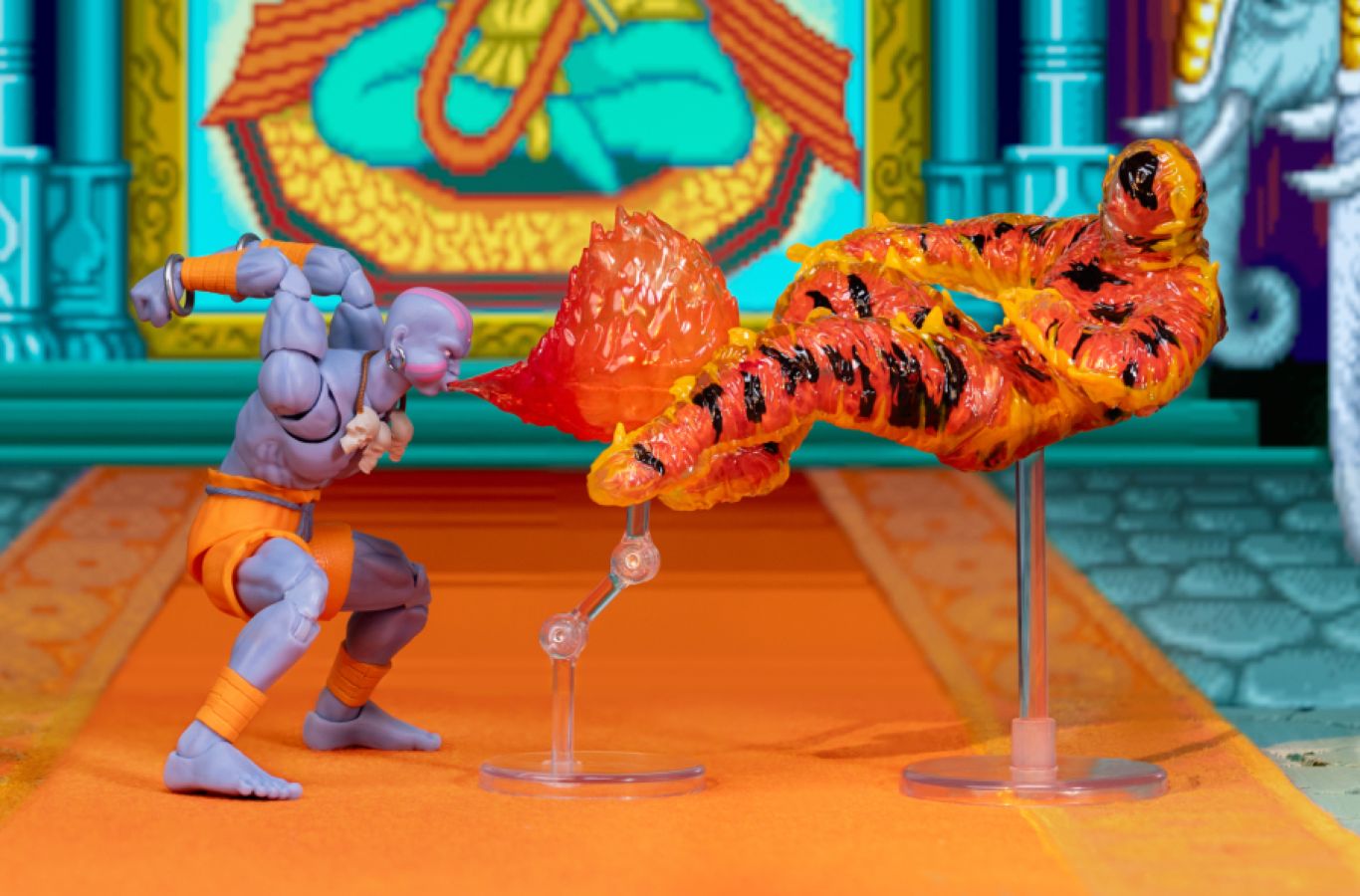 Street Fighter II - Dhalsim (Player 2) Deluxe 1:12 Scale Action Figure