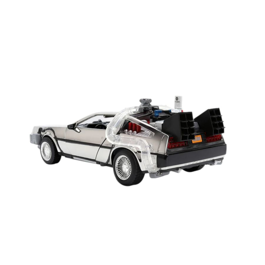 Back to the Future - Delorean (Chrome) 1:24 Scale Diecast Vehicle
