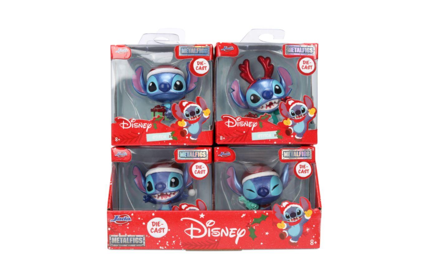 Lilo & Stitch - 2.5" Stitch (Christmas Themed) MetalFig Assortment
