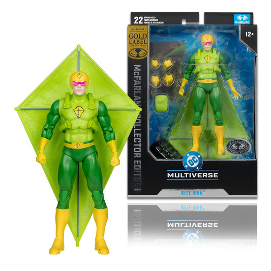 DC - Kite Man Collector Edition 7" Action Figure [Gold Label] platinum