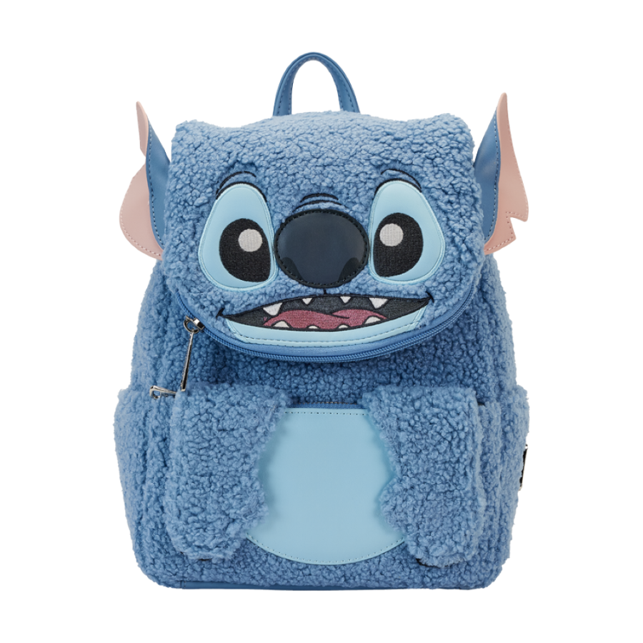 Lilo & Stitch - Plush Sherpa Cosplay Mini Backpack