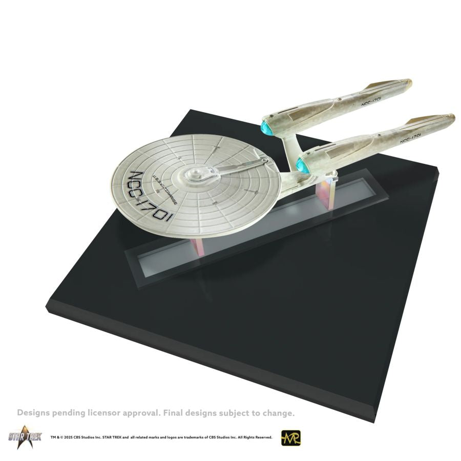 Star Trek (2009) - U.S.S. Enterprise NCC-1701 (Kelvin Timeline) Diecast Ship & Book