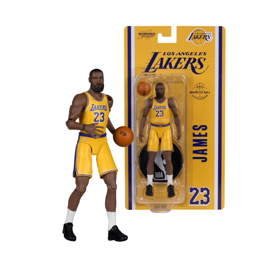 NBA – Lebron James (Los Angeles Lakers) 6″ Articulated Figure
