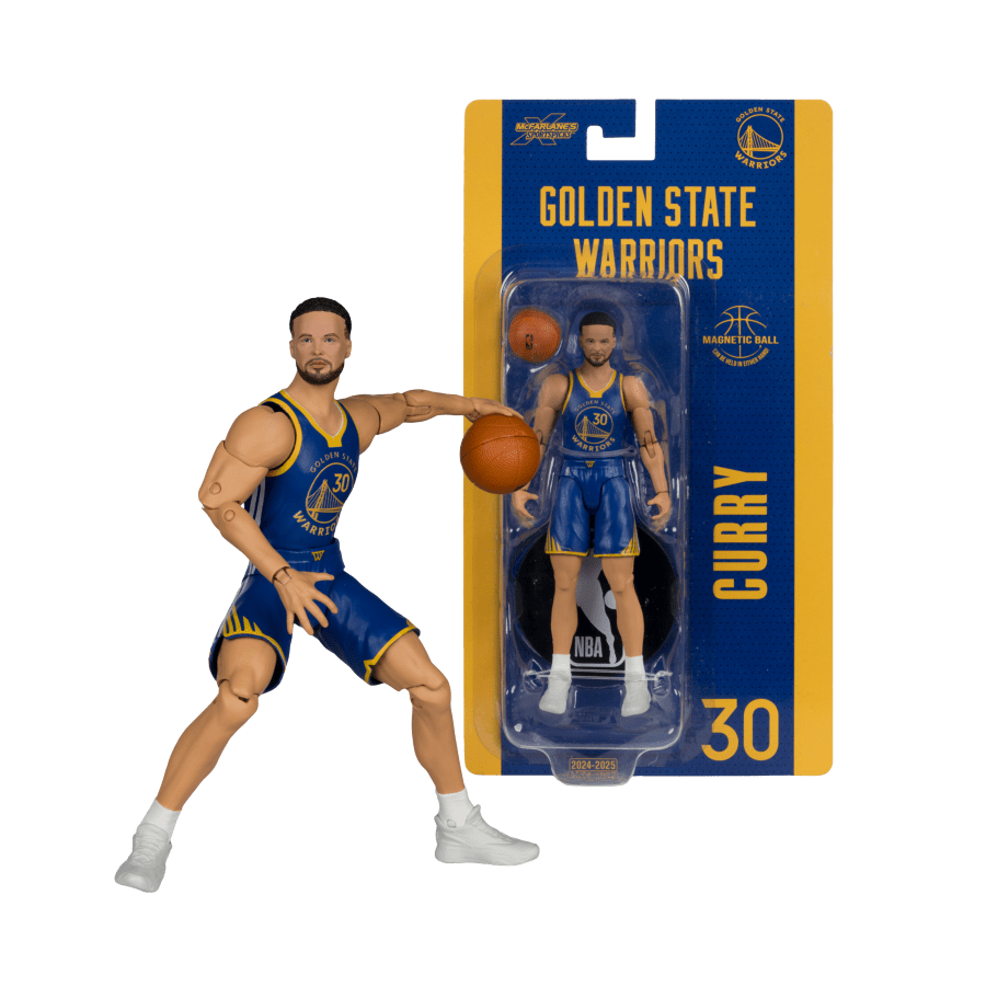 NBA – Stephen Curry (Golden State Warriors) 6″ Articulated Figure