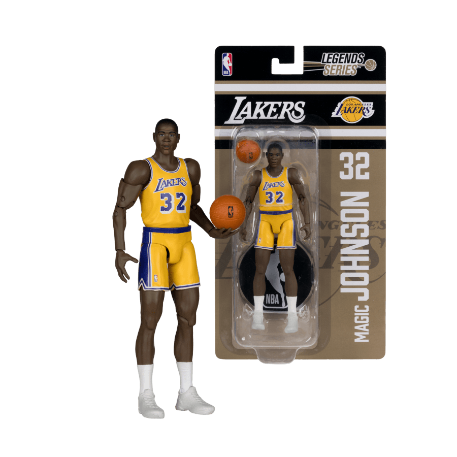 NBA – Earvin Magic Johnson (Legends Series) 6″ Articulated Figure