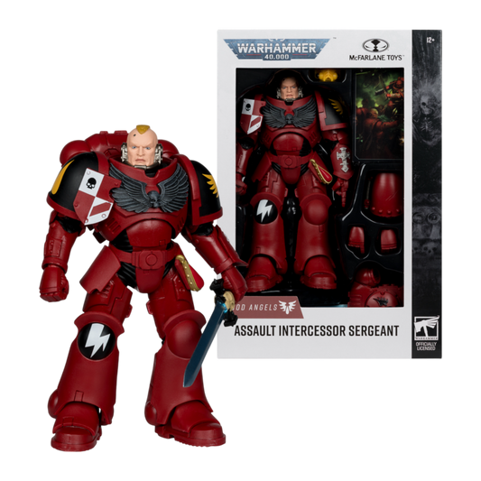 Warhammer 40,000 - Blood Angel Assault Intercessor Sergeant 7" Action Figure