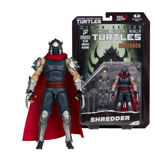 Teenage Mutant Ninja Turtles - Shredder Page Punchers 5" Figure with Comic
