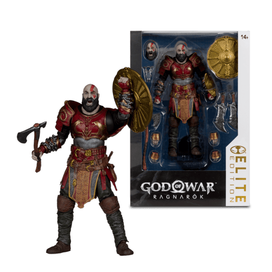 God Of War Ragnarok – Kratos with Ares Armor Elite Edition 7″ Figure