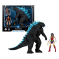 Justice League (comics) - Wonder Woman 7" vs Atomic Blast Godzilla MegaFig Action Figure 2-Pack