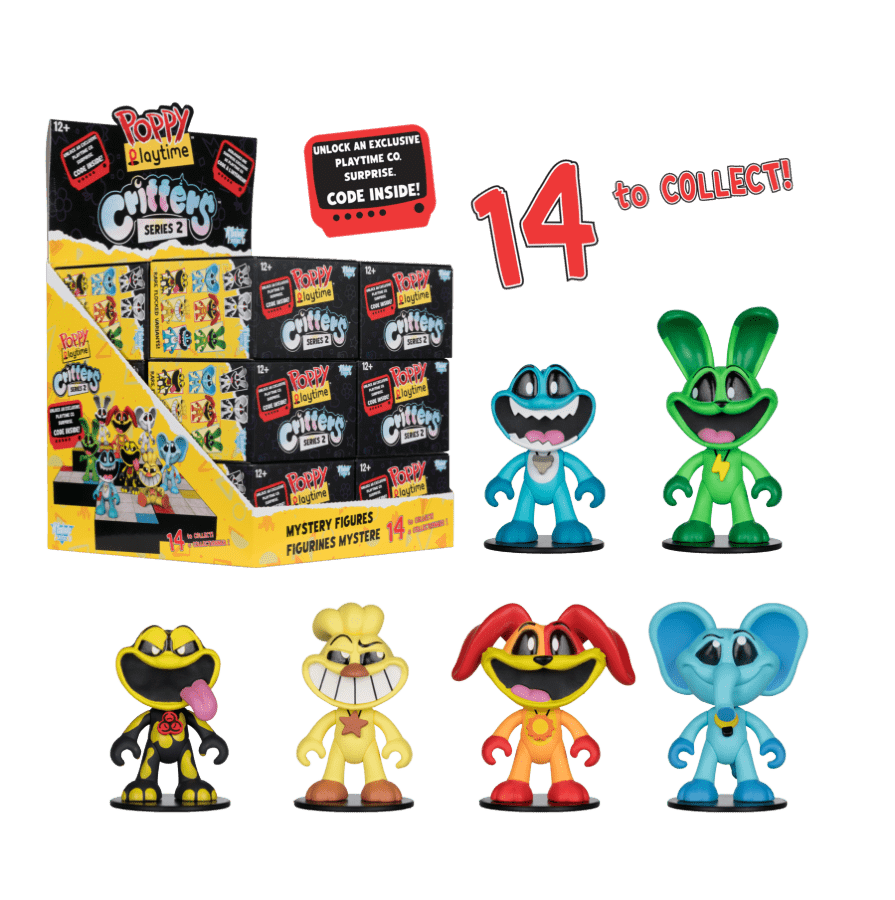 Poppy Playtime – Blind Box (Wave 2) Assortment (Display of 12)