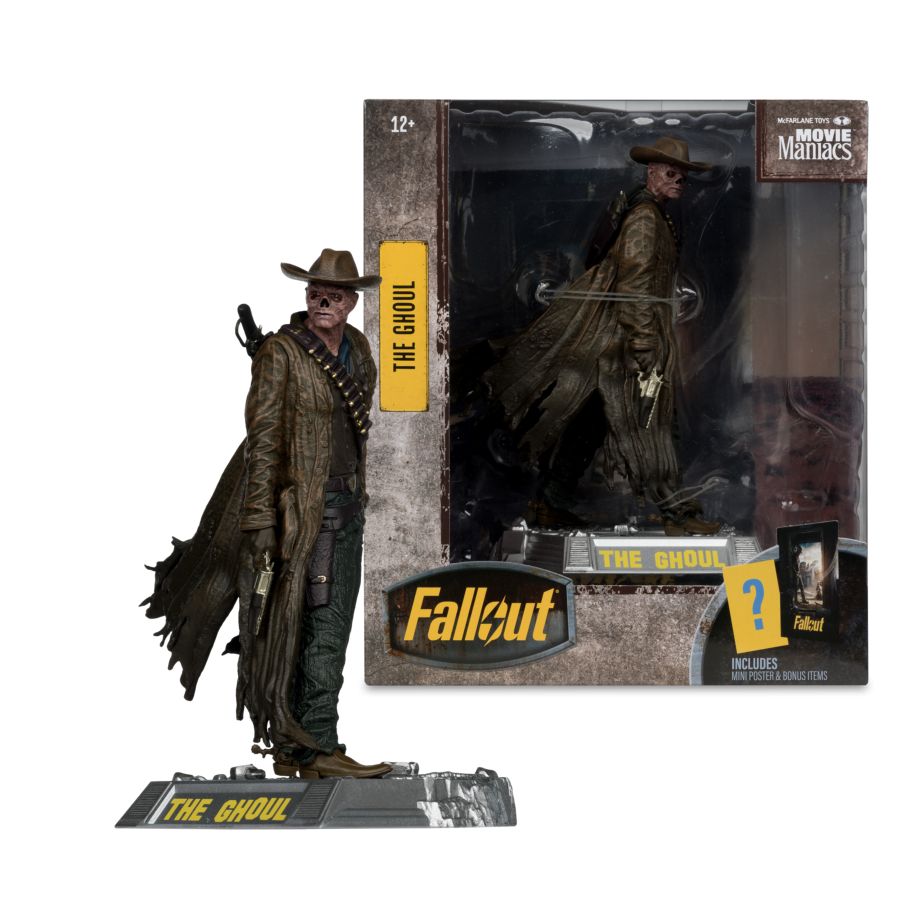 Fallout (2024) - The Ghoul (Season 2) Movie Maniacs 6" Scale Posed PVC Figure