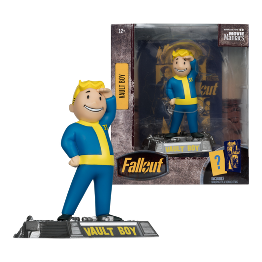 Fallout (TV) - Vault Boy (Season 2) V3 Movie Maniacs 6" Posed Figure
