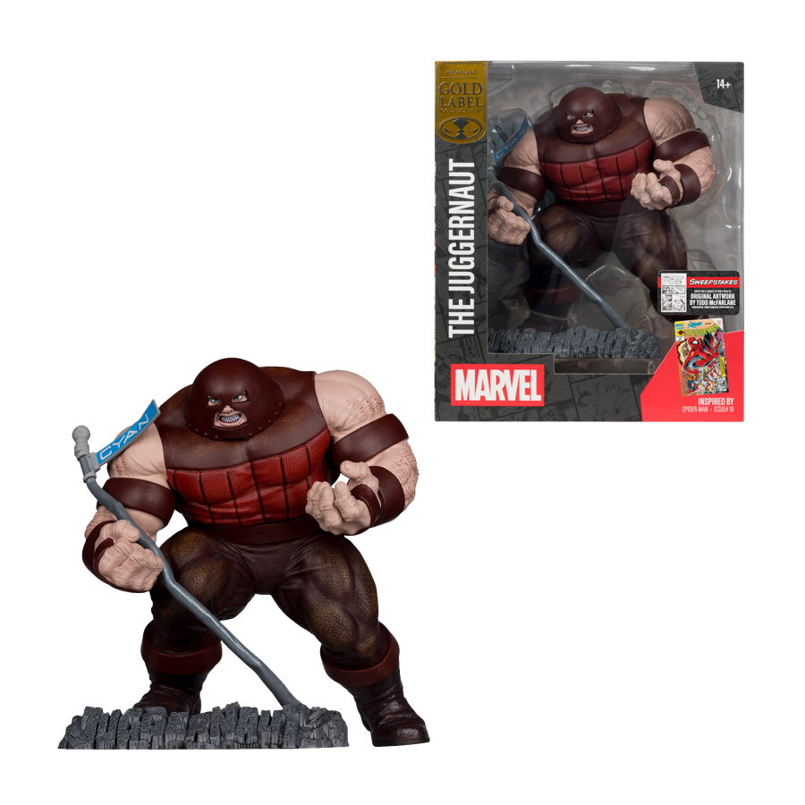 Marvel Comics - The Juggernaut (Spider-Man 16) 1:10 Scale Collectible Figure with Scene