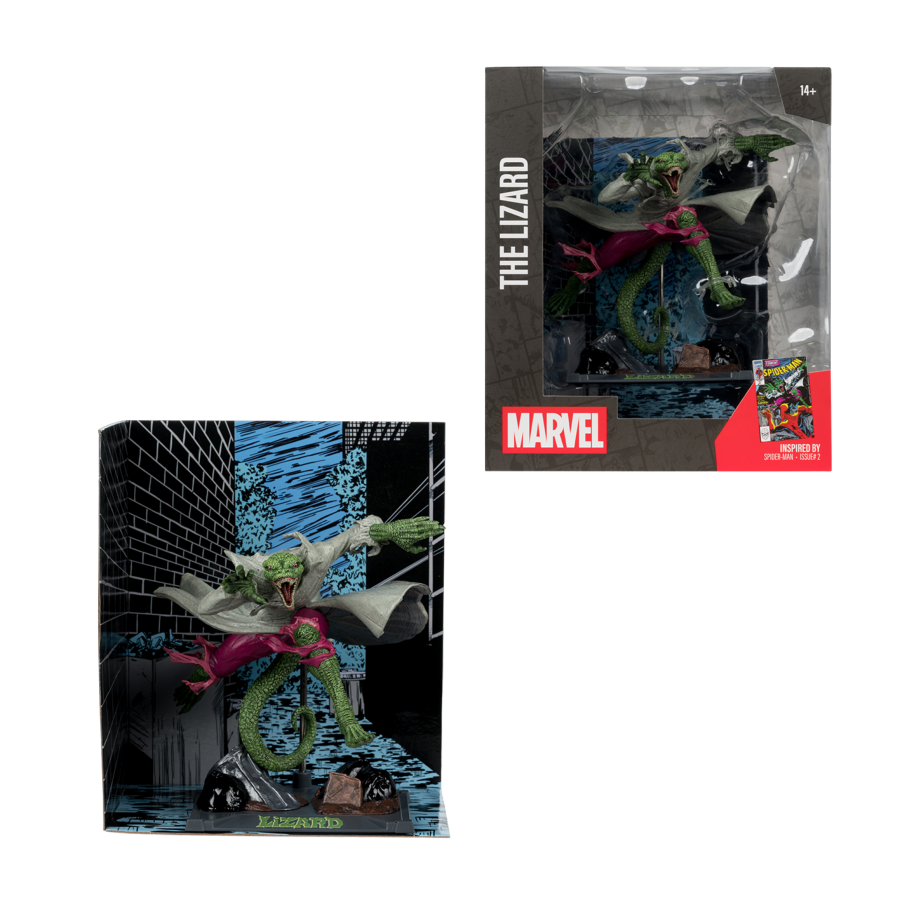 Marvel Comics - The Lizard (Spider-Man 2) 1:10 Scale Collectible Figure with Scene