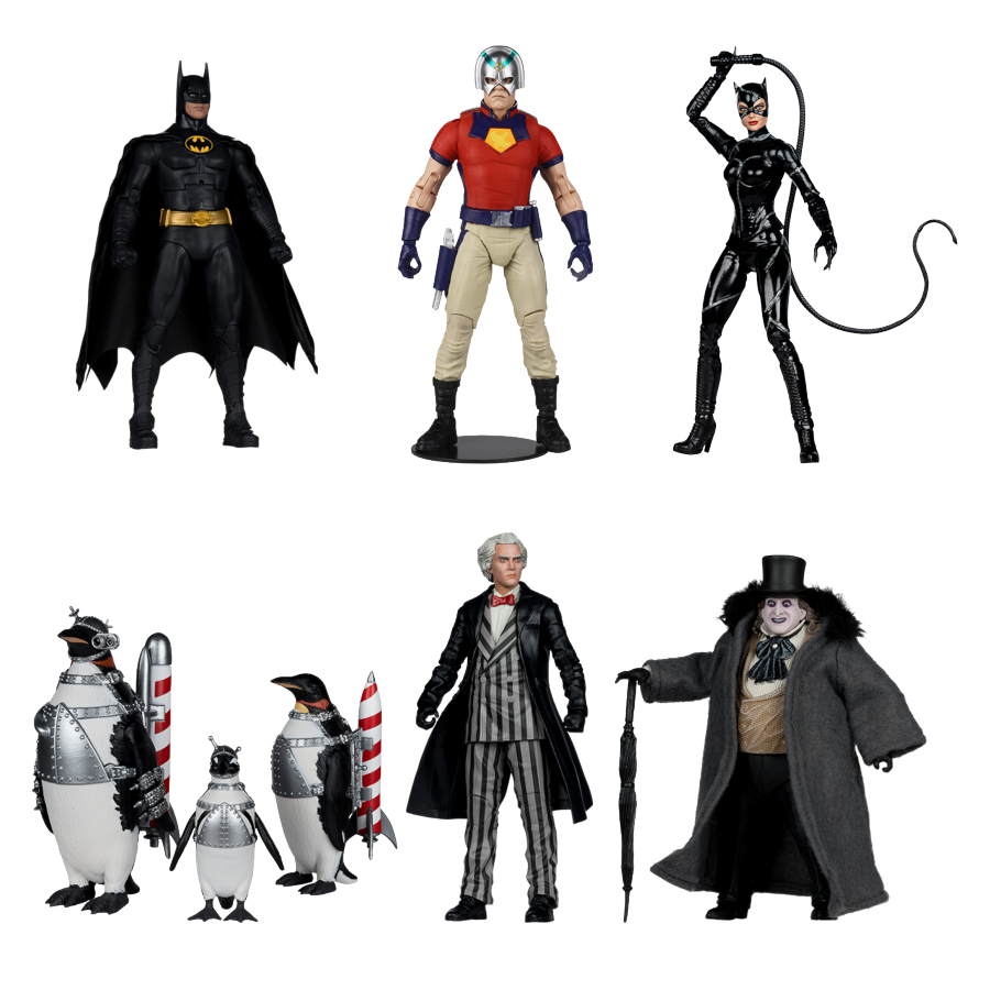 Batman Returns & Peacemaker - 7" Deluxe Figure - Commando Penguins (Batman Returns)