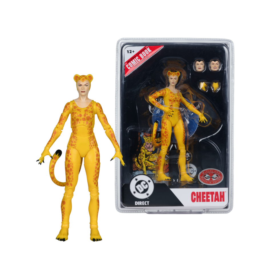 DC Direct - Cheetah (Crisis On Infinite Earths) Page Punchers 7 " Figure with Comic (Chase)
