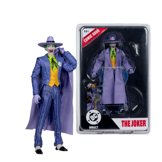 DC Direct - The Joker (Crisis On Infinite Earths) Page Punchers 7 " Figure with Comic