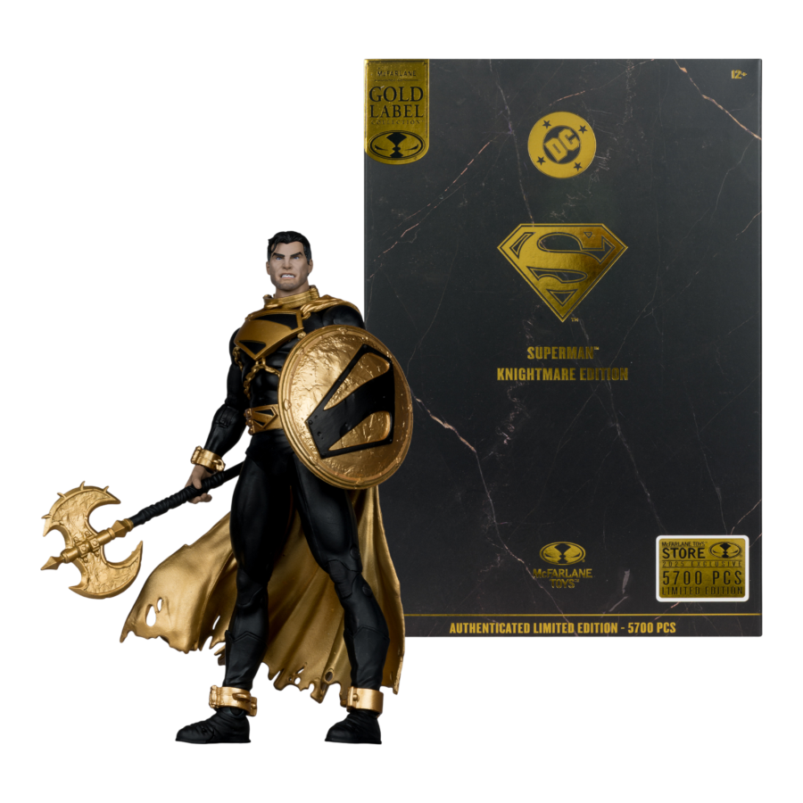 DC Multiverse - Superman Knightmare Editon (Gold Label) 7" Figure