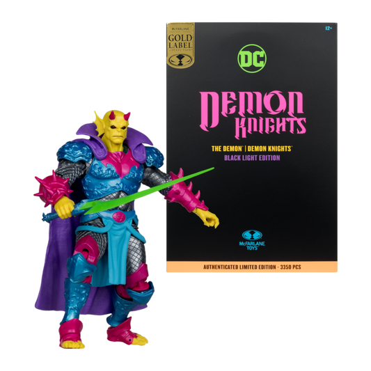 DC Comics - Demon Black Light Gold Label 7" Figure