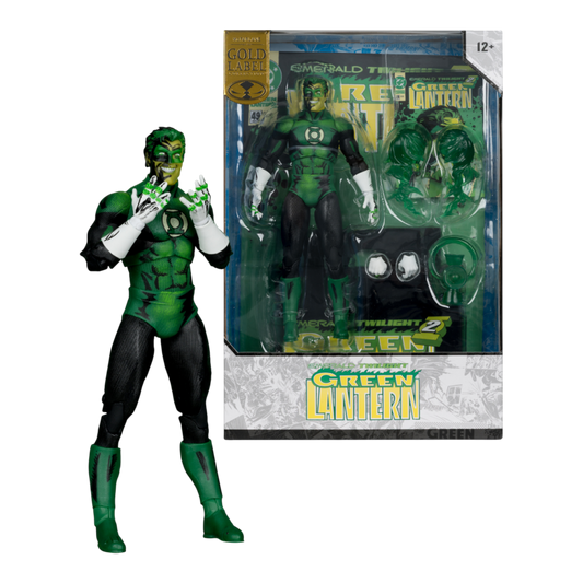 DC Multiverse - Green Lantern Emerald Twilight (Gold Label) 7" Cover Recreactions Figure