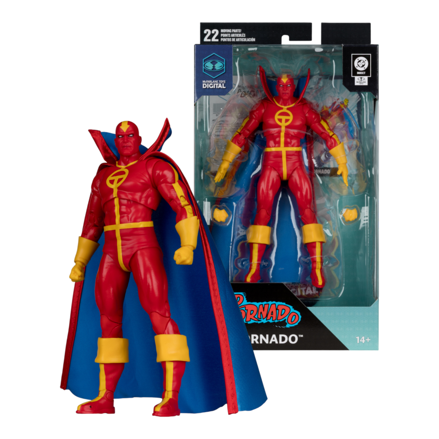 DC Comics - Red Tornado (Bronze Age) Digital 7" Figure