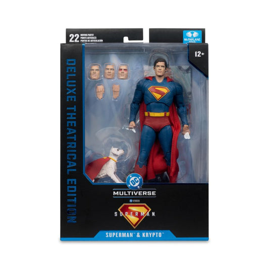 Superman (2025) - Superman with Krypto 7" Deluxe Figure