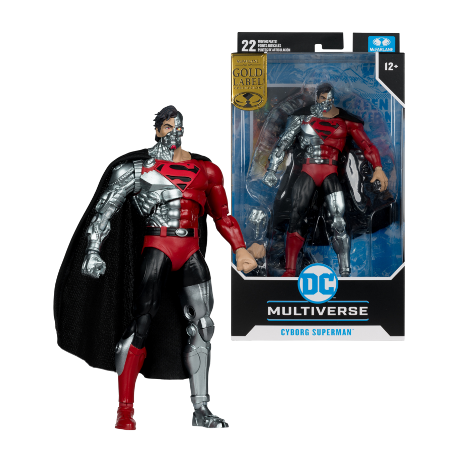 DC Comics - Cyborg Superman "Revenge of The Green Lanterns" [Chase Version] 7" Figure