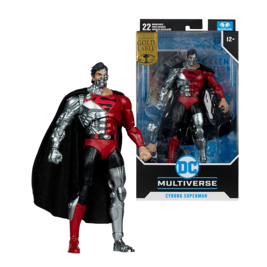DC Comics - Cyborg Superman "Revenge of The Green Lanterns" [Chase Version] 7" Figure