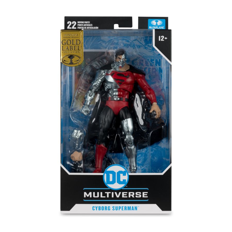 DC Comics - Cyborg Superman "Revenge of The Green Lanterns" [Chase Version] 7" Figure