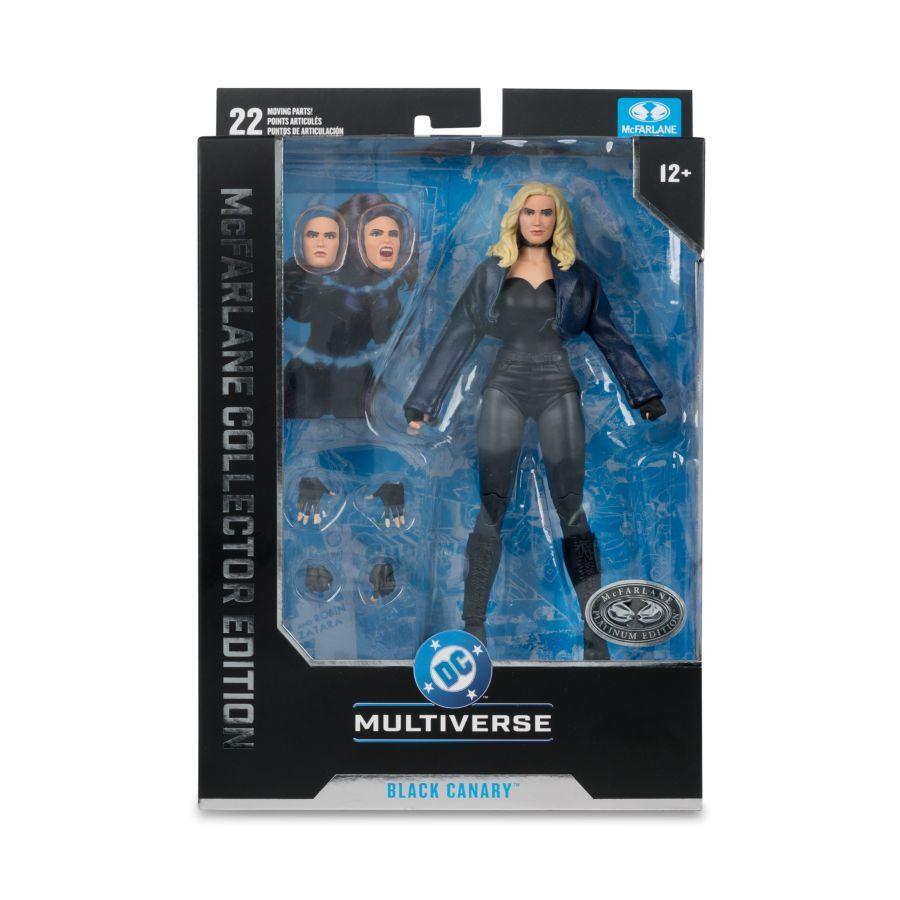 Justice League - Black Canary DC Multiverse McFarlane Collector Edition 7" Scale Action Figure Chase