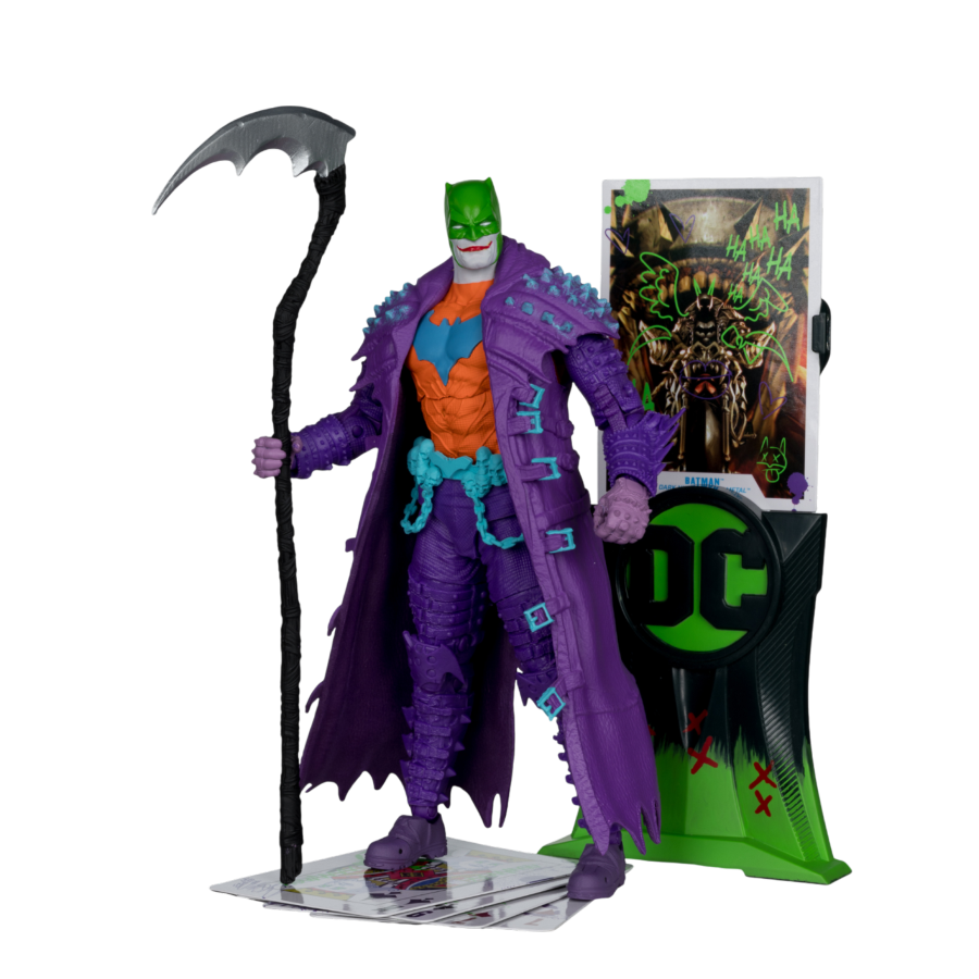 DC Multiverse - Batman (Jokerized) 7" Gold Label Figure