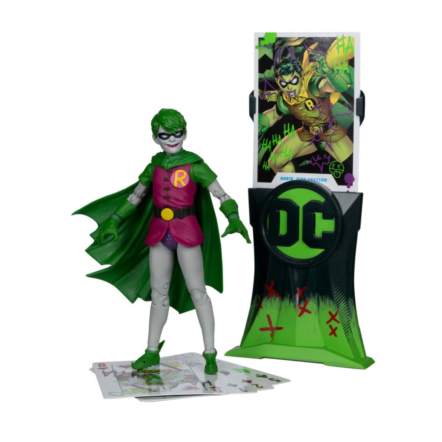 DC Comics - Robin Jokerized Gold Label 7" Figure
