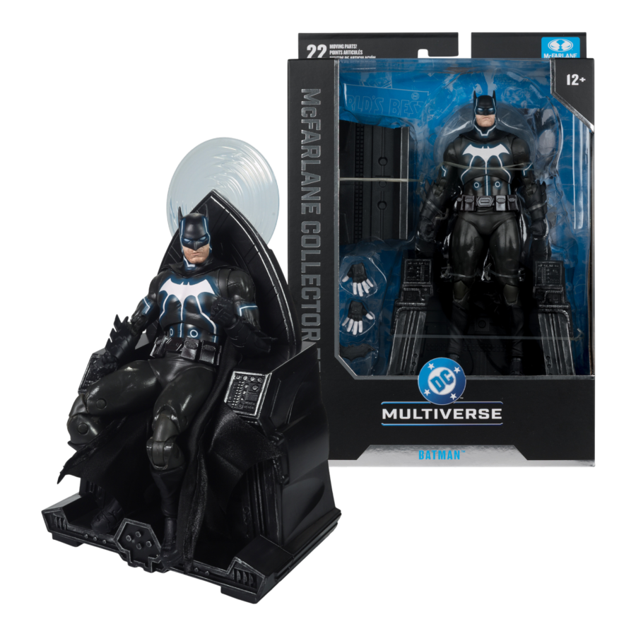 DC Comics - #47 Batman with Mobius Chair 7" Collector Edition Figure