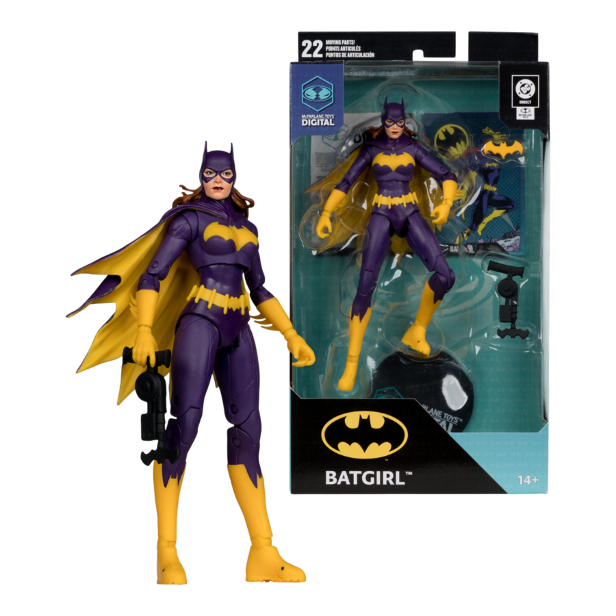 DC Comics - Batgirl (Purple Costume) Digital 7" Figure