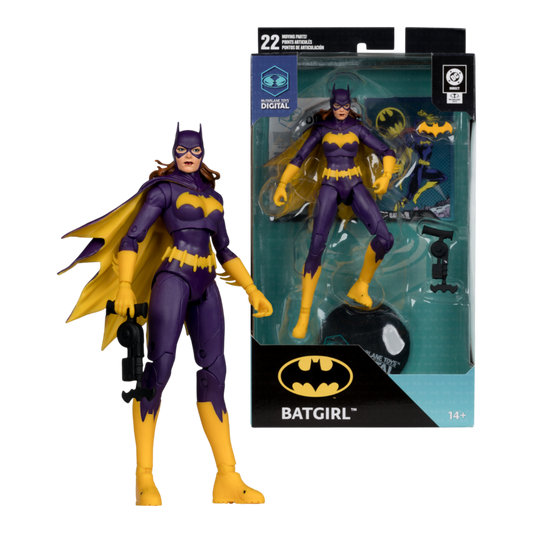 DC Comics - Batgirl (Purple Costume) Digital 7" Figure