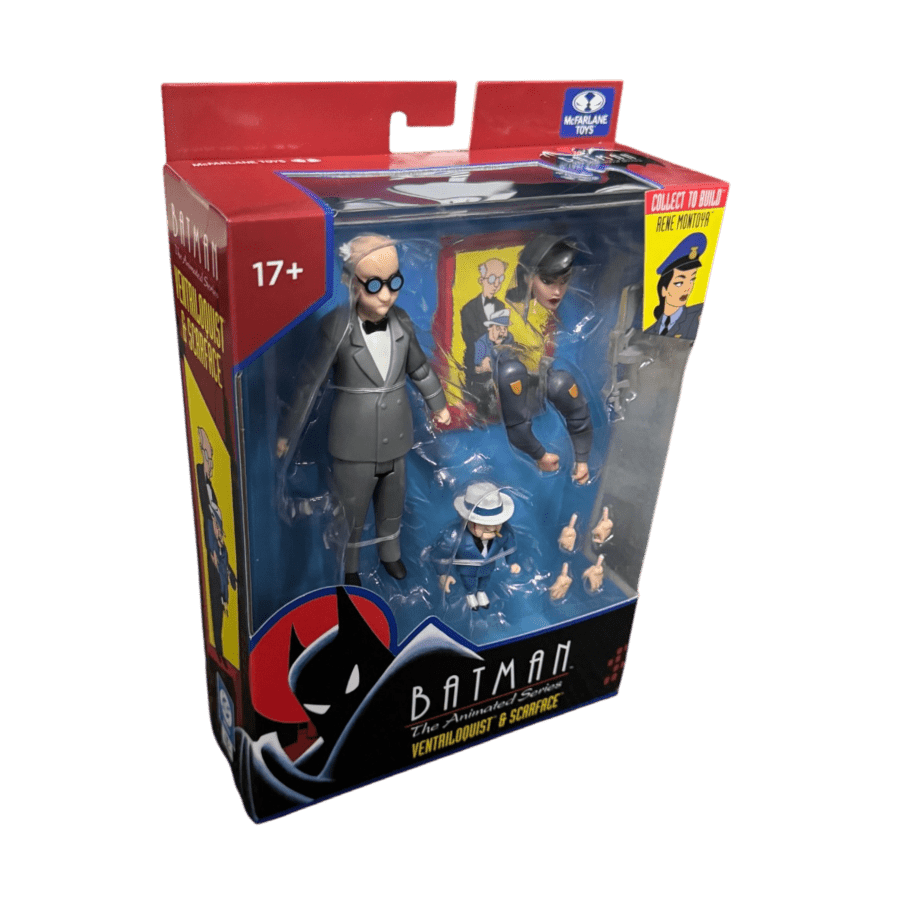 Batman: The Animated Series – Ventriloquist & Scarface Build-a-Figure 6″ Figure