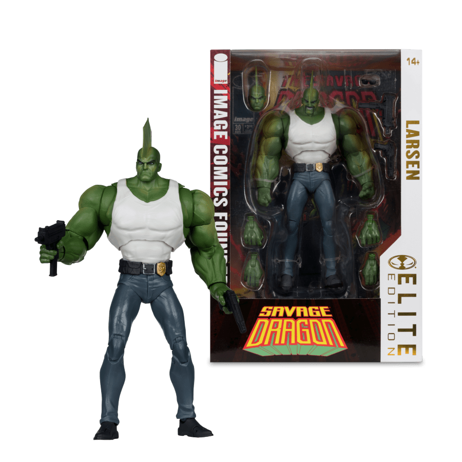 Savage Dragon – The Dragon 7″ Elite Edition Figure