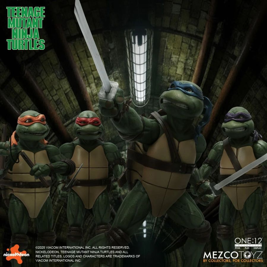 **Pre-Order** Teenage Mutant Ninja Turtles (1990) - ONE:12 Collective 4-Figure Box Set