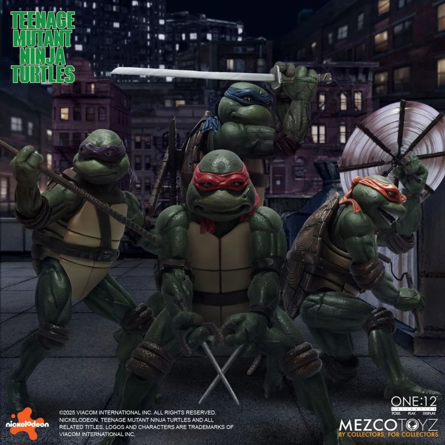 **Pre-Order** Teenage Mutant Ninja Turtles (1990) - ONE:12 Collective 4-Figure Box Set