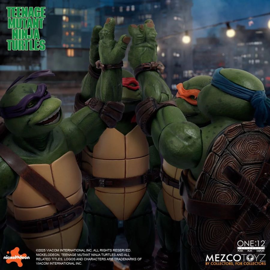 **Pre-Order** Teenage Mutant Ninja Turtles (1990) - ONE:12 Collective 4-Figure Box Set
