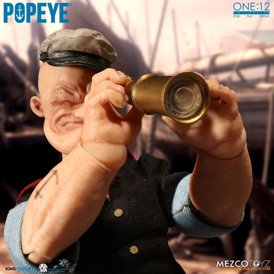 Mezco Toys One: 12 Collective: Popeye Action Figure