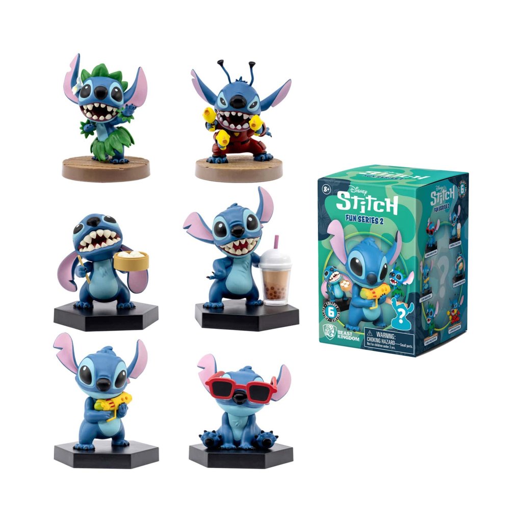 YuMe Lilo & Stitch Hero Blind Box Fun Series 2 Figures Assortment