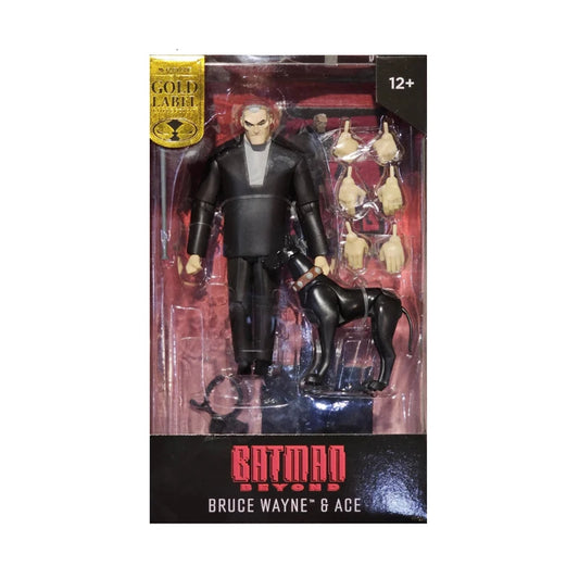 DC Multiverse Batman Beyond Bruce Wayne & Ace 2 Pack Gold Label - McFarlane Toys