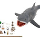 JAWS 15″ HEAD TO TAIL ACTION FIGURE “THE GAME OF JAWS” 50TH ANNIVERSARY