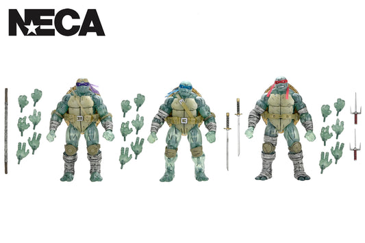 Ghost Brothers 3 Pack - 7" Scale Action Figure - Teenage Mutant Ninja Turtles The Last Ronin - NECA Collectibles