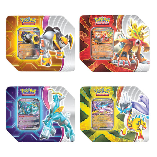 In stock POKEMON TCG Paradox Destinies Tin (Assorted)