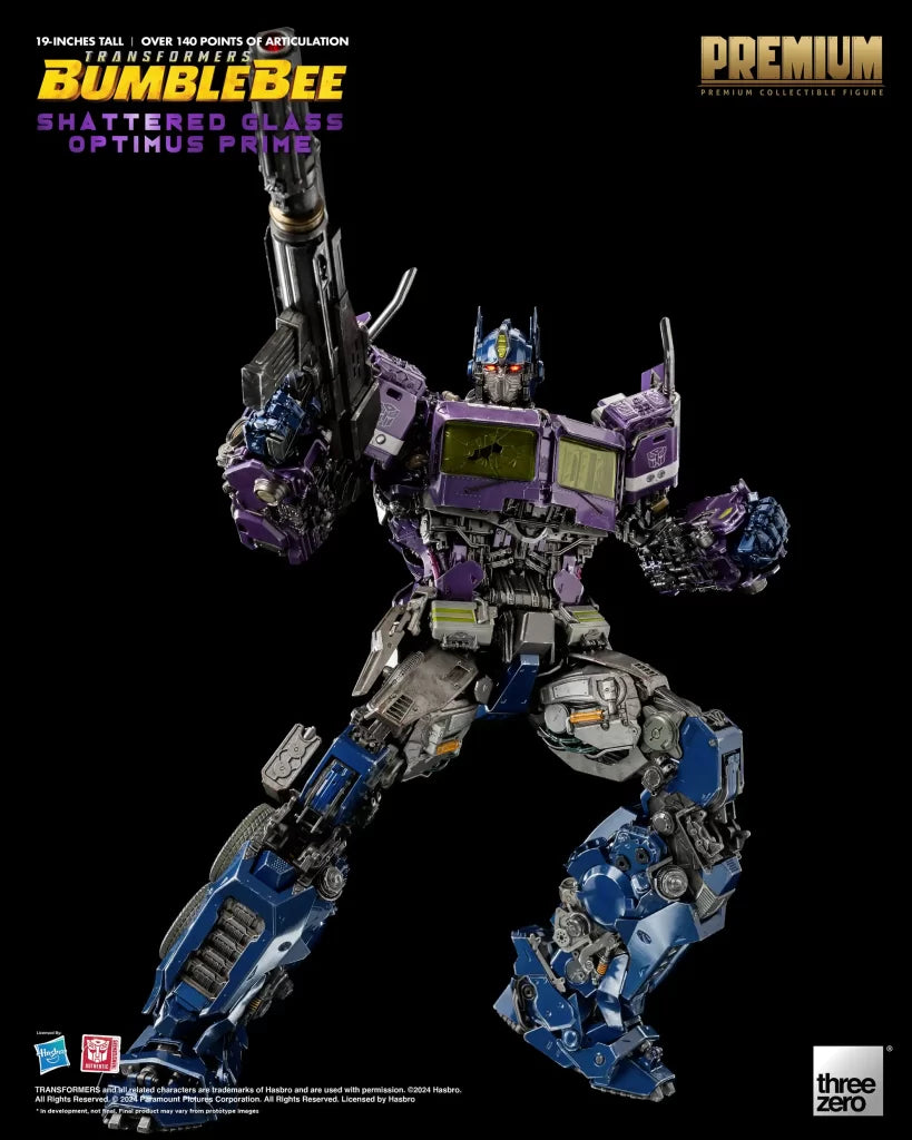 Transformers: Bumblebee PREMIUM Shattered Glass Optimus Prime