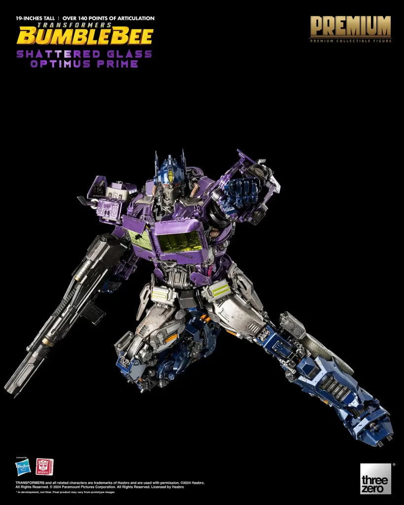 Transformers: Bumblebee PREMIUM Shattered Glass Optimus Prime