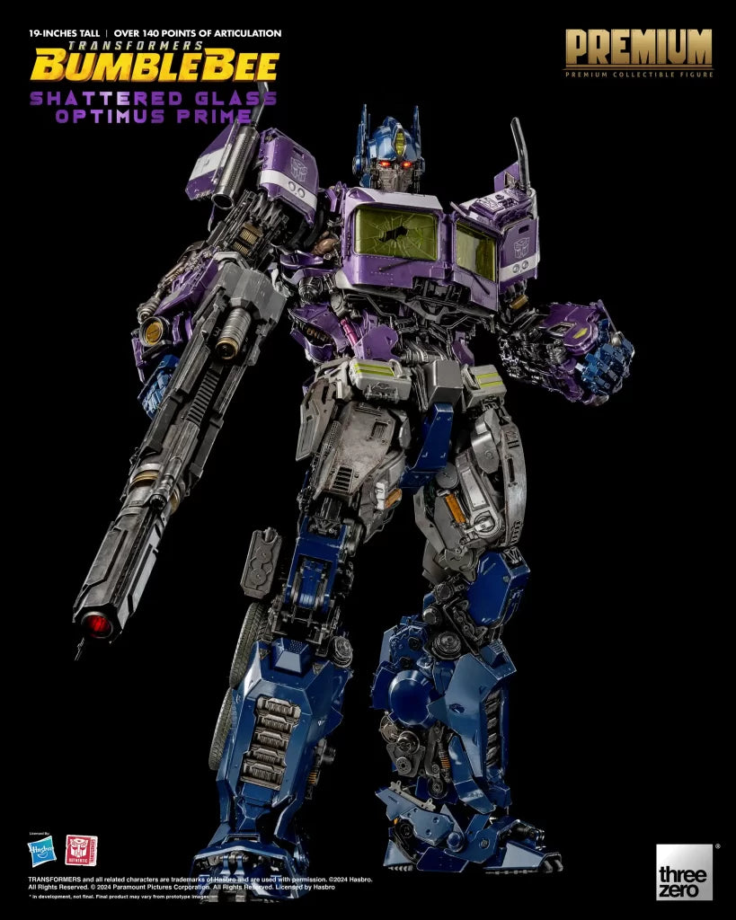 Transformers: Bumblebee PREMIUM Shattered Glass Optimus Prime